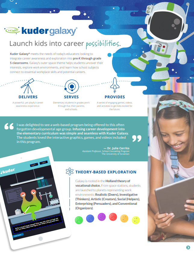  Kuder Galaxy Career Exploration Platform